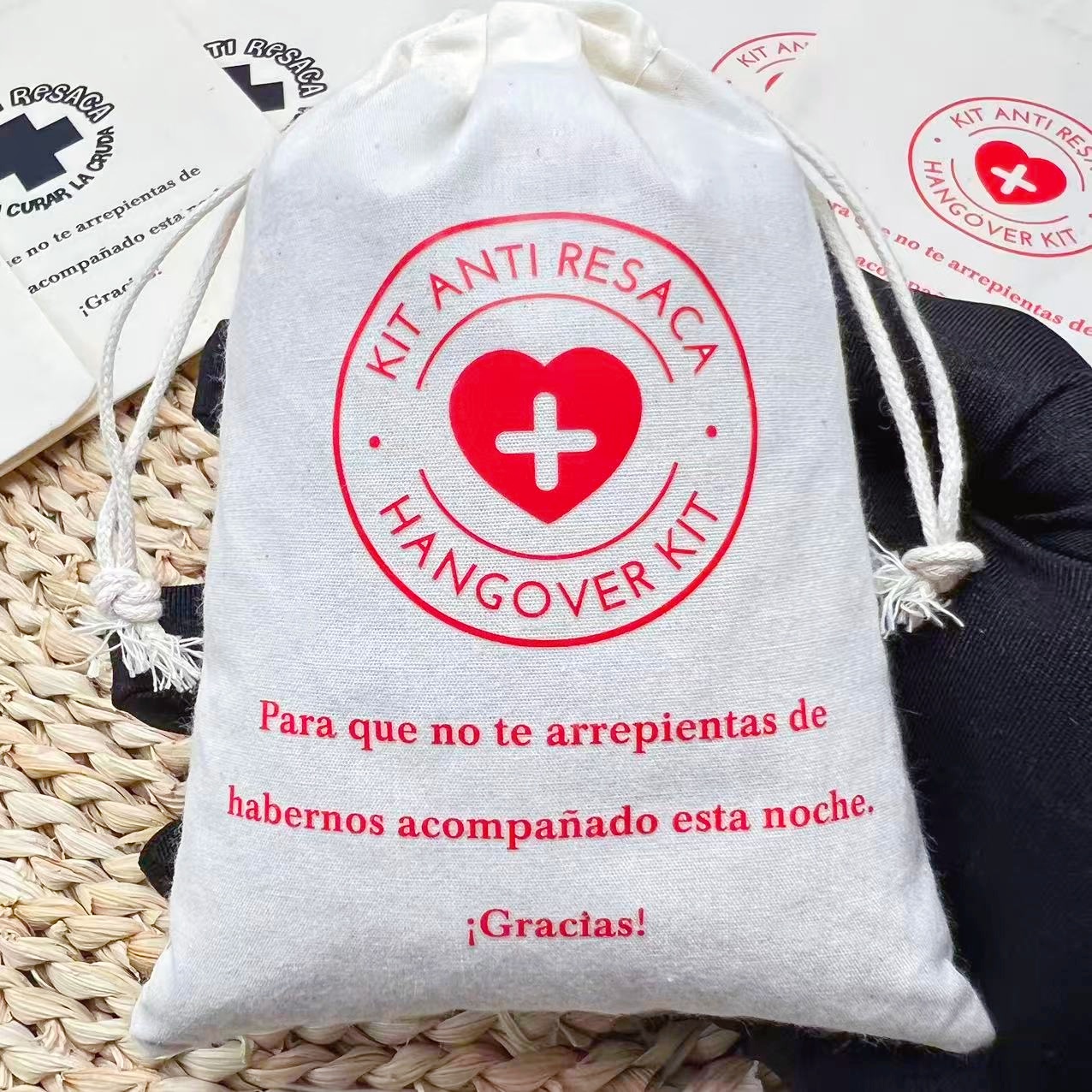 5PCS Spanish Hangover First Ai - First Aid Bag Kit avis et prix