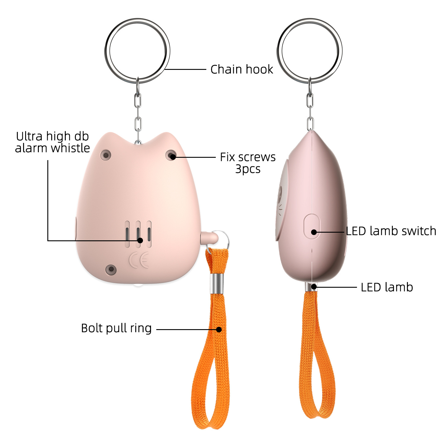 2025 New Personal Alarm Self-d - Personal Alarm Keychain avis et prix