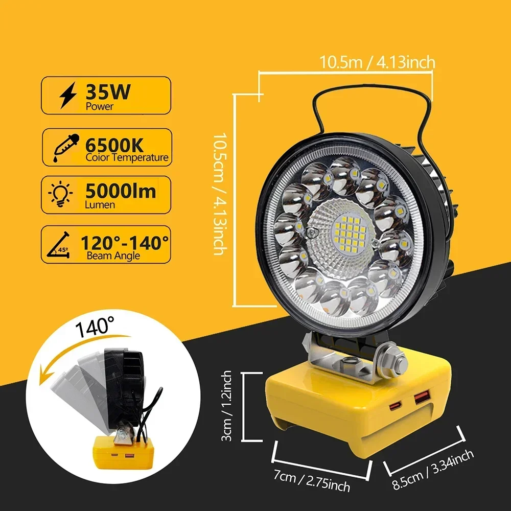 33 LED Working Lights Flashlig - Power Outage Light avis et prix