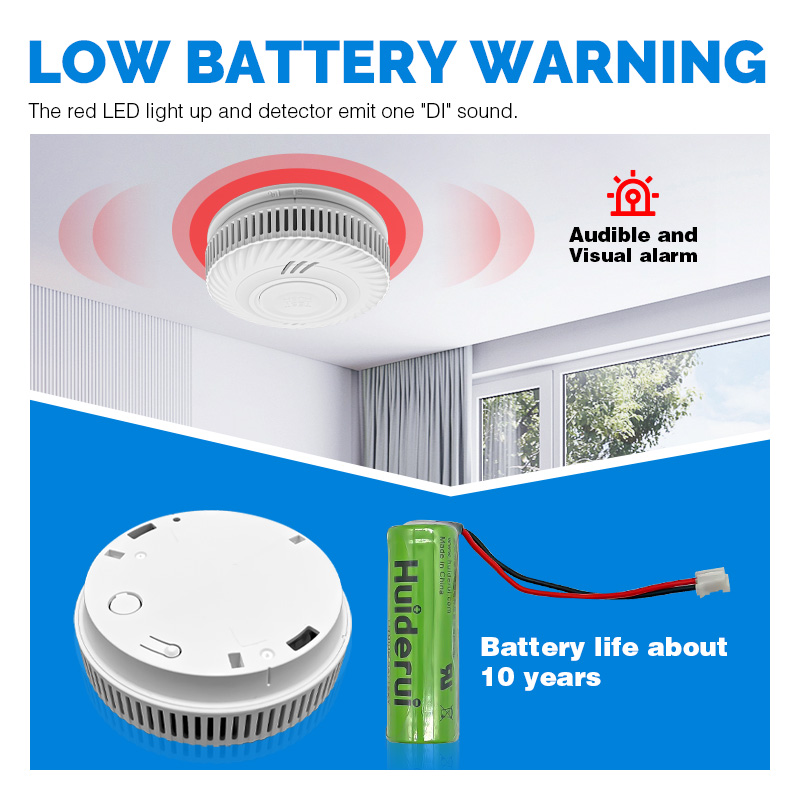 Powered Hotel Smart Wireless T - Smoke Detector Interconnected avis et prix