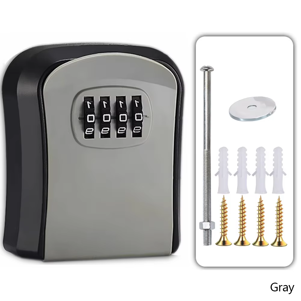 Wall Mount Key Lock Box with 4 - Lockbox Key Secure avis et prix