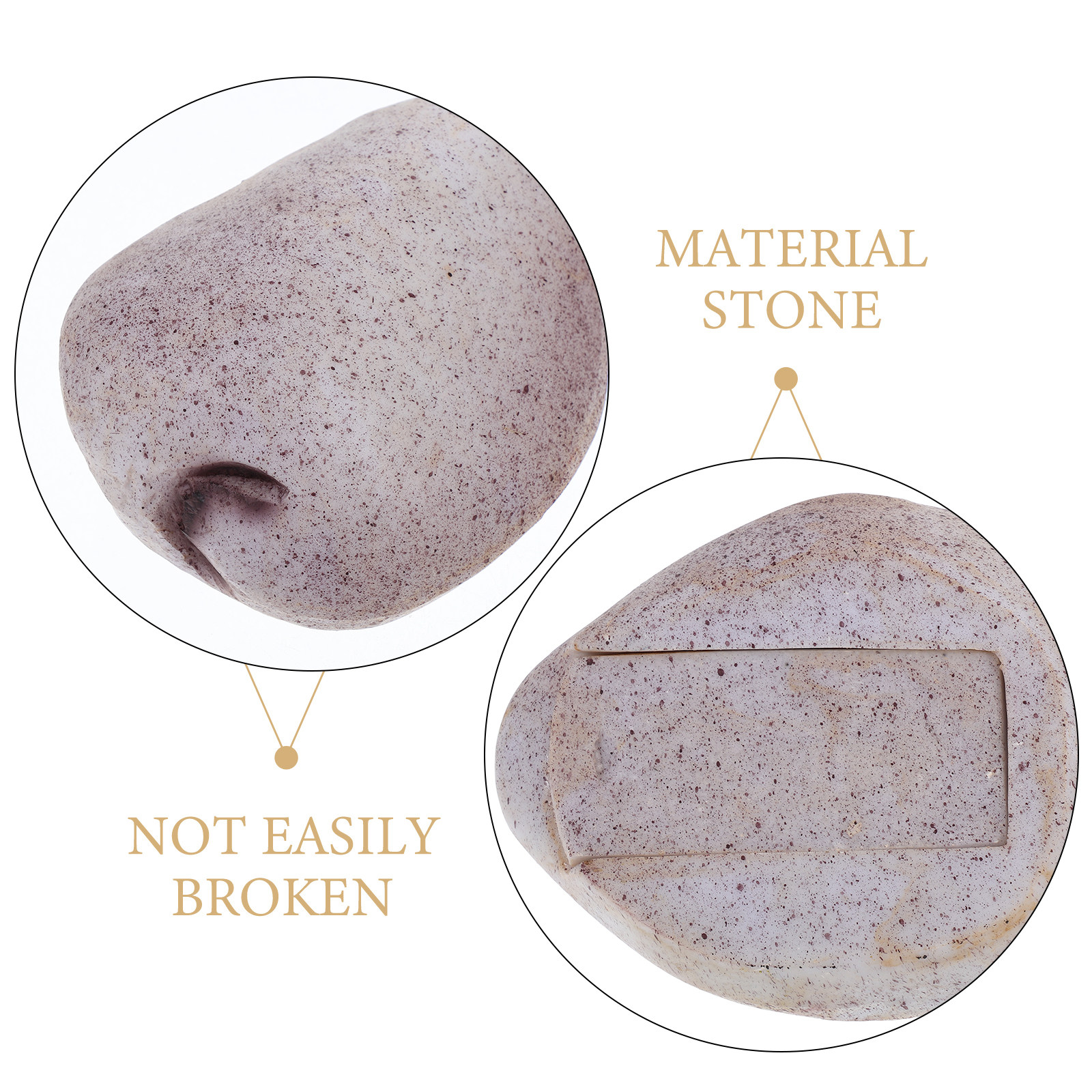 Resin Stone Key Storage Box Re - Lockbox Key Secure avis et prix