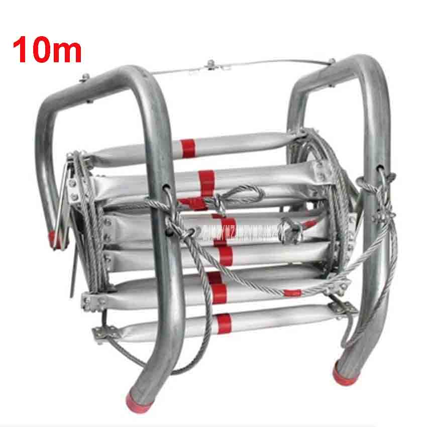 New 10m Folding Soft Ladder Fi - Fire Escape Ladder avis et prix