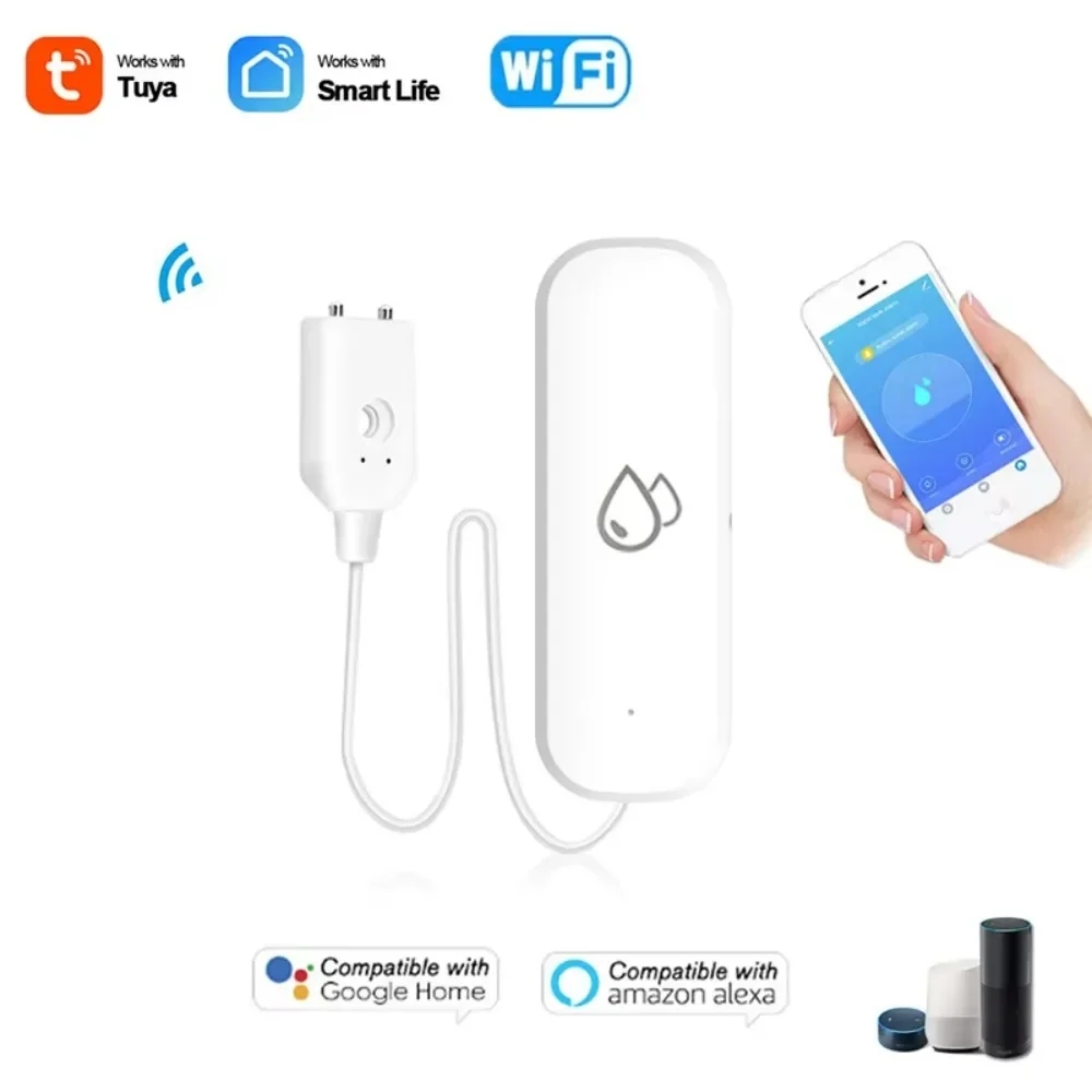 Tuya WiFi Water Sensor Leakage - Water Alarm Sensor avis et prix