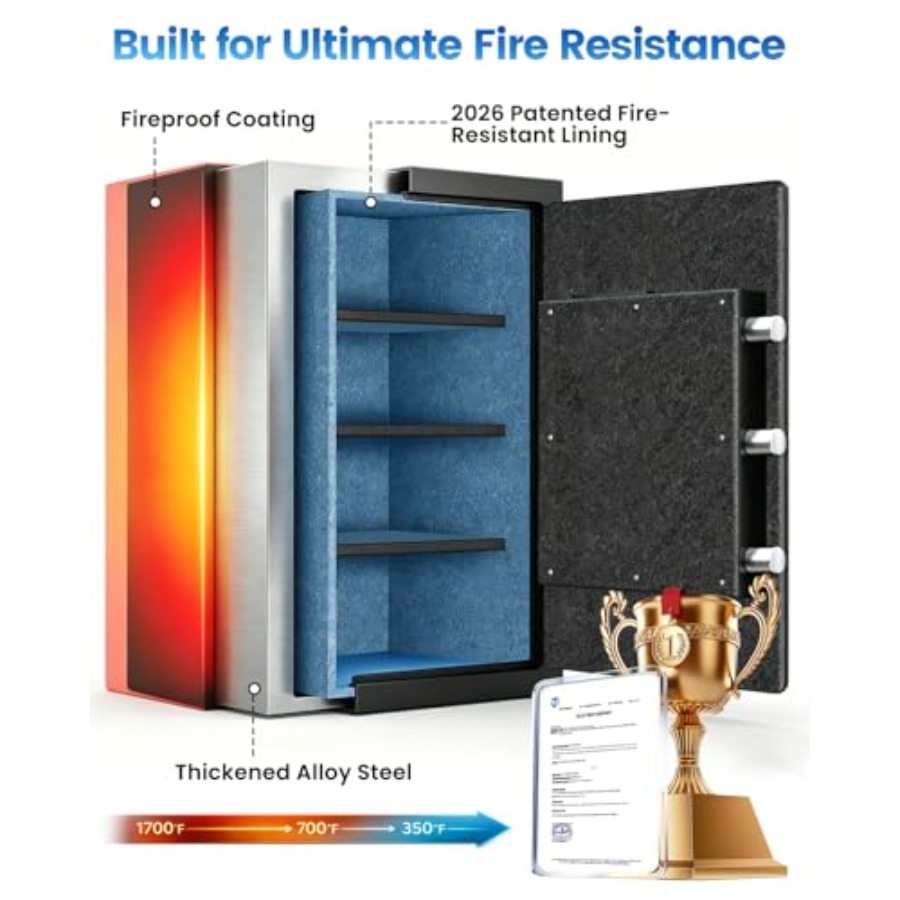 Home fireproof safe for docume - Fire Safe Document avis et prix