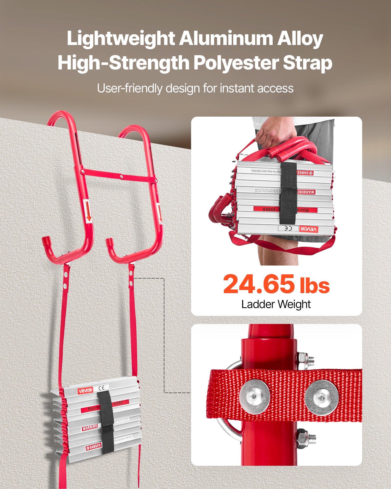 Fire Escape Ladder, 5-6 Story  - Fire Escape Ladder avis et prix