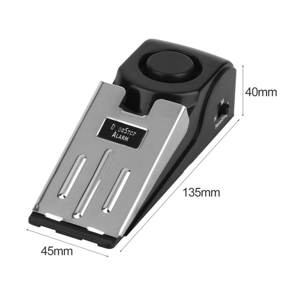 125 DB Anti-theft Burglar Stop - Door Stop Alarm avis et prix