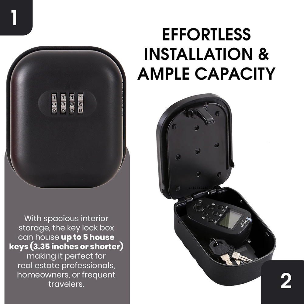 Key Lock Box with Small 4 Digi - Lockbox Key Secure avis et prix