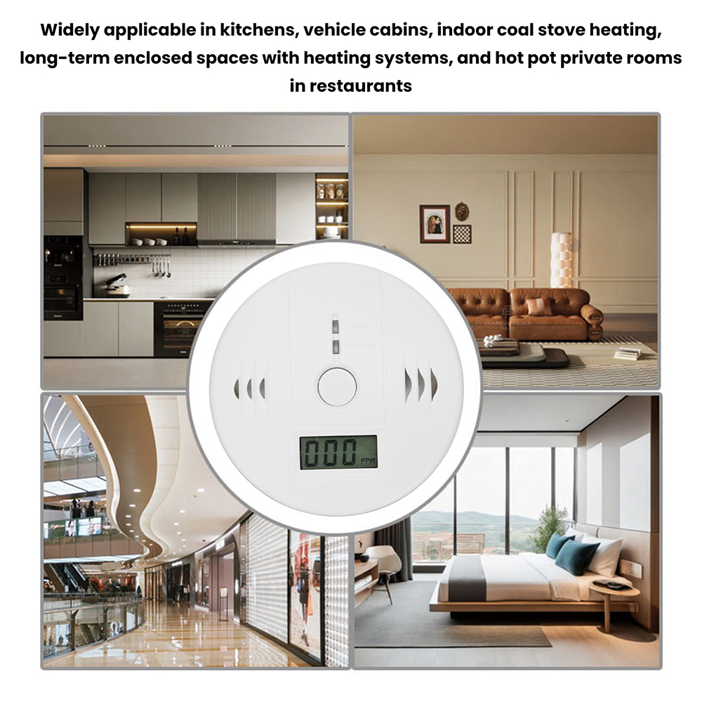 Battery Powered Carbon Monoxid - Smoke Detector Interconnected avis et prix