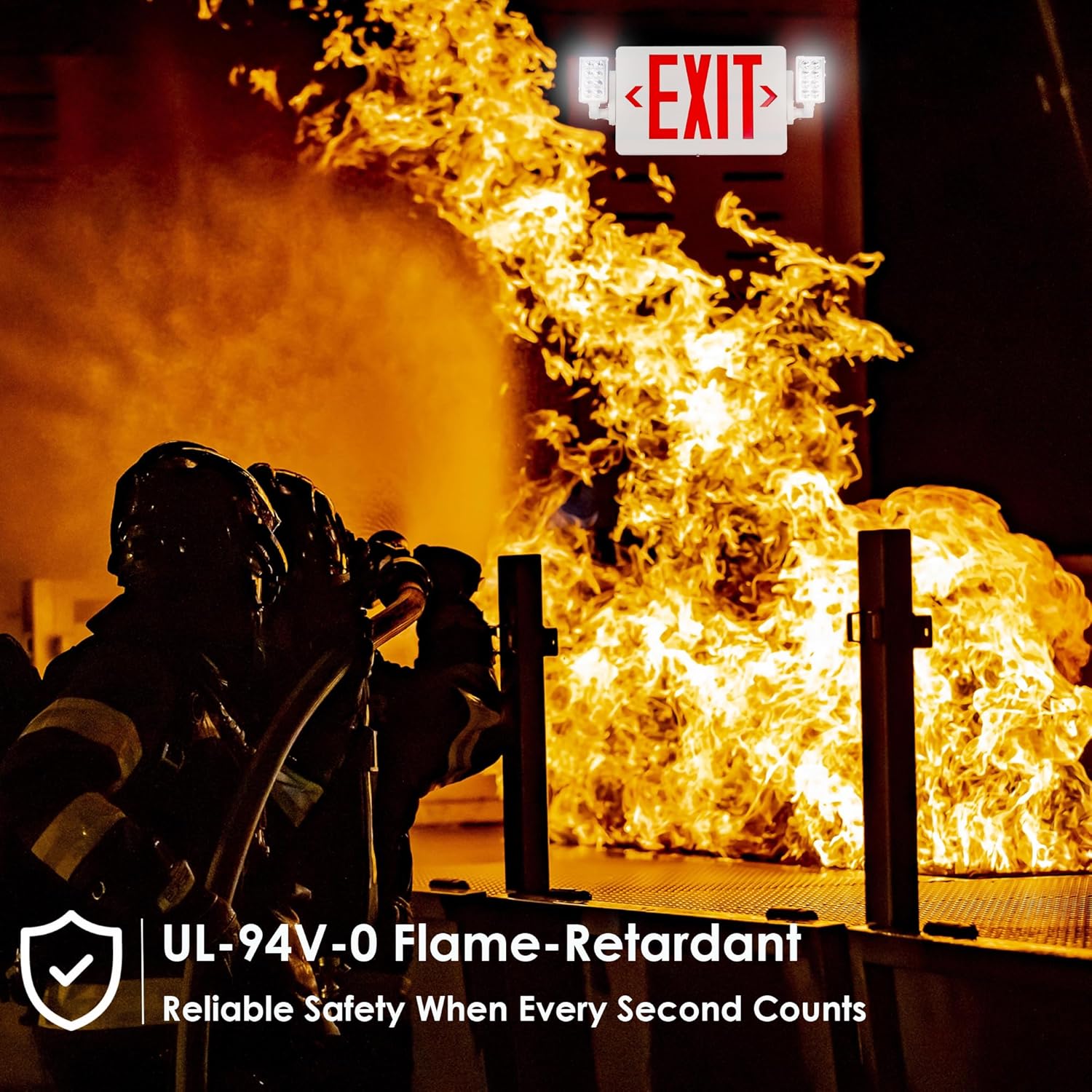 LED Emergency Exit Sign with 2 - Emergency Exit Sign avis et prix