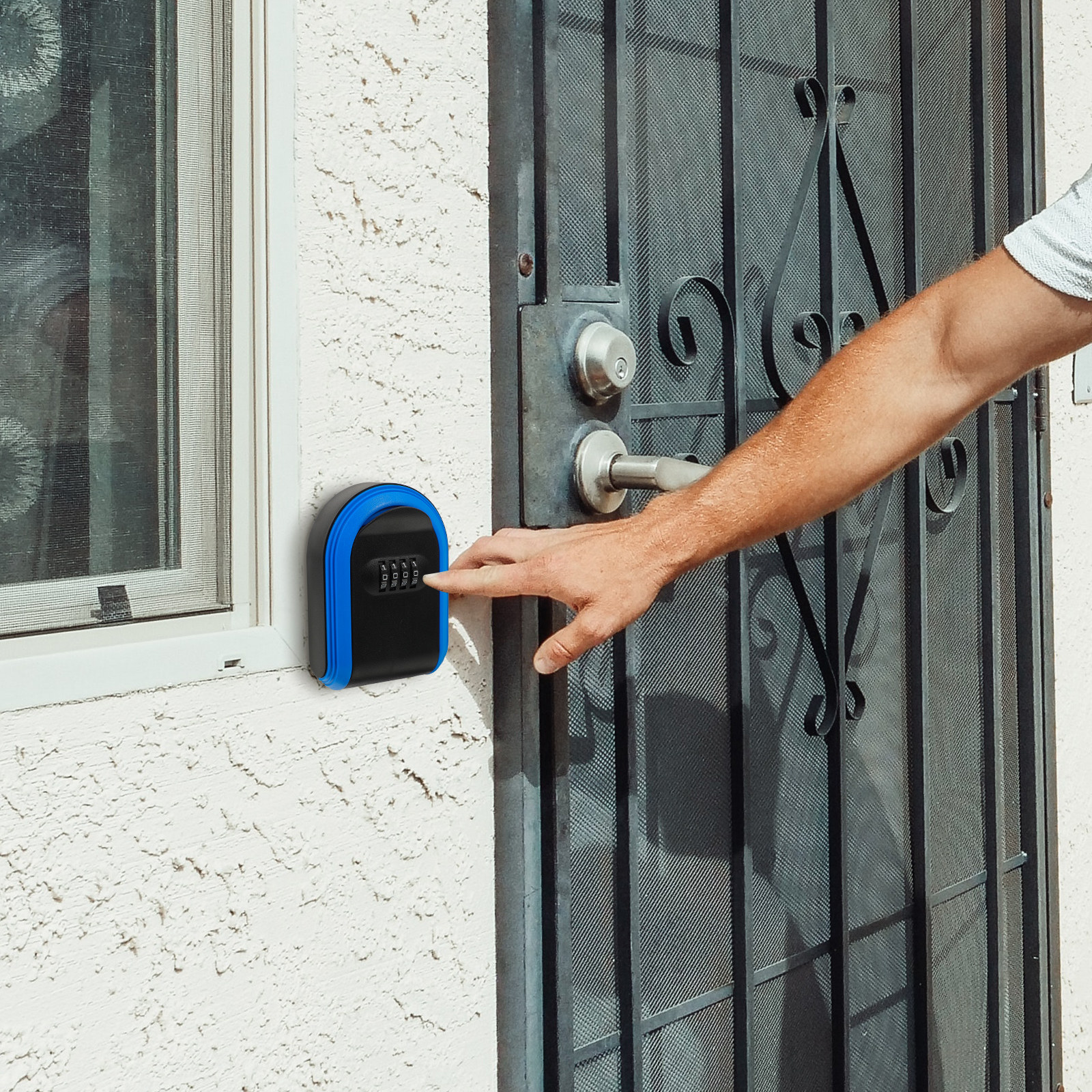 Key Lock Box Wall Mount Plasti - Lockbox Key Secure avis et prix