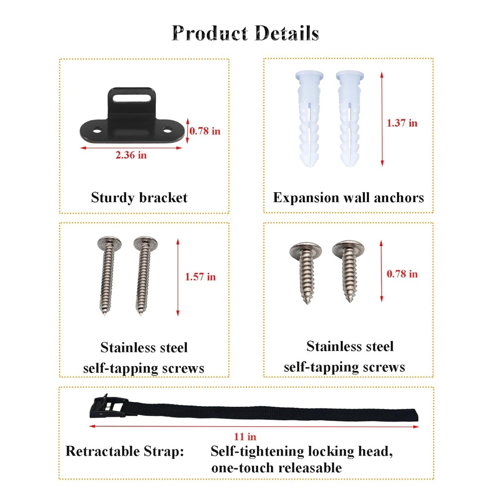 Easy Install Earthquake Proof  - Earthquake Anchor Strap avis et prix