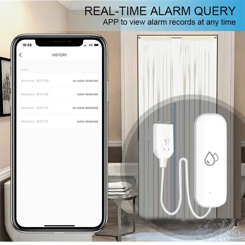 Smart Home Zigbee Water Leak D - Water Alarm Sensor avis et prix