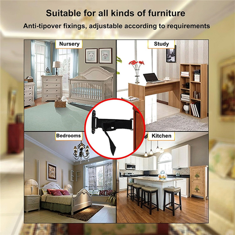 A93Z Furniture Anchors, Adjust - Earthquake Anchor Strap avis et prix
